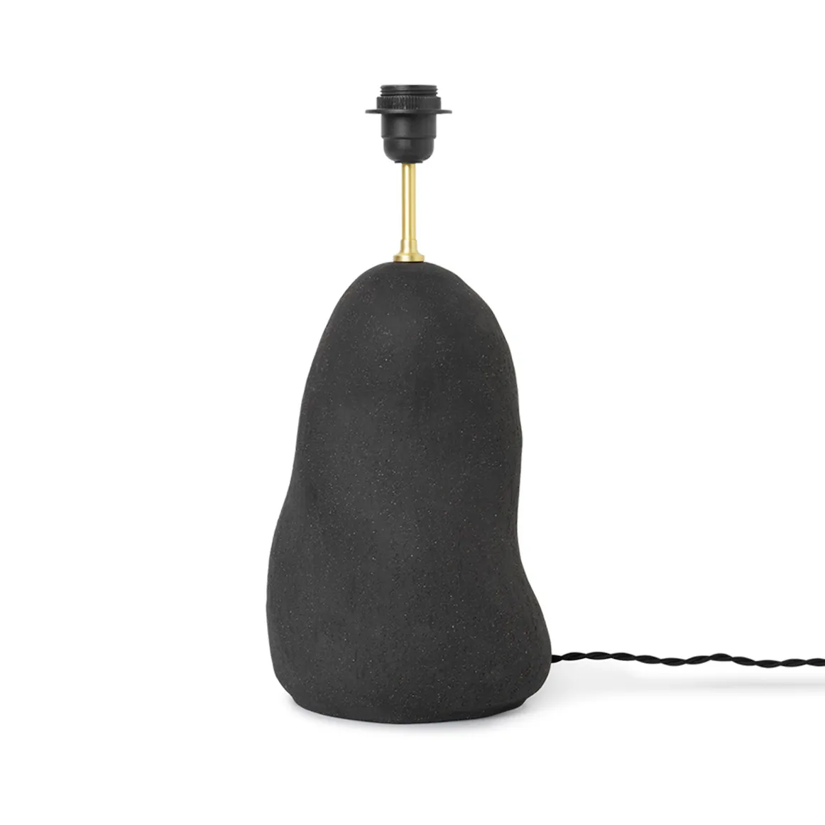 Hebe lampefot medium, Dark grey Ferm Living