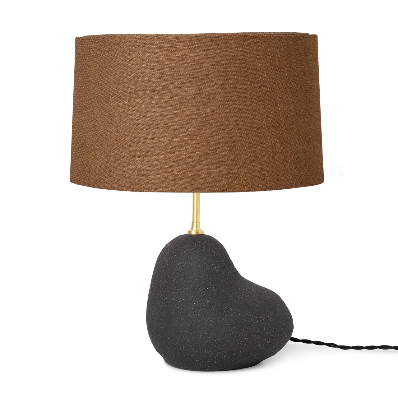 Hebe lampefot small, Dark grey Ferm Living