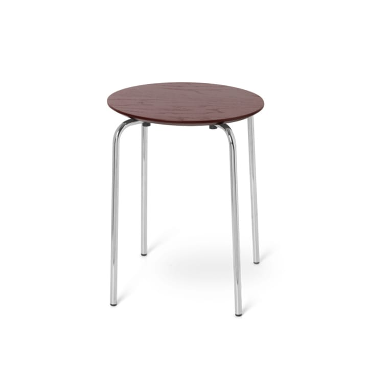 Herman fotskammel - Red brown, kromstativ - Ferm Living