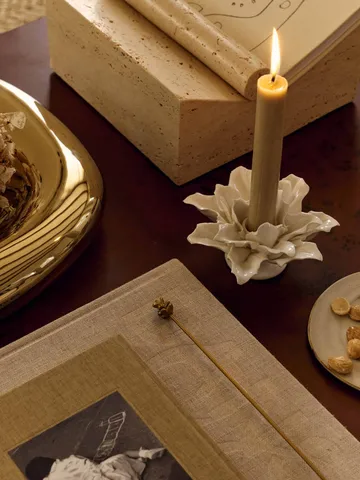 Holly Leaf lysestake - Off-white - Ferm Living
