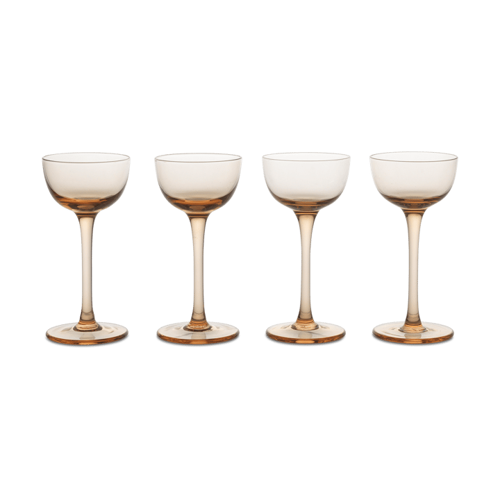 Host likørglass 4-pakning - Blush - Ferm Living