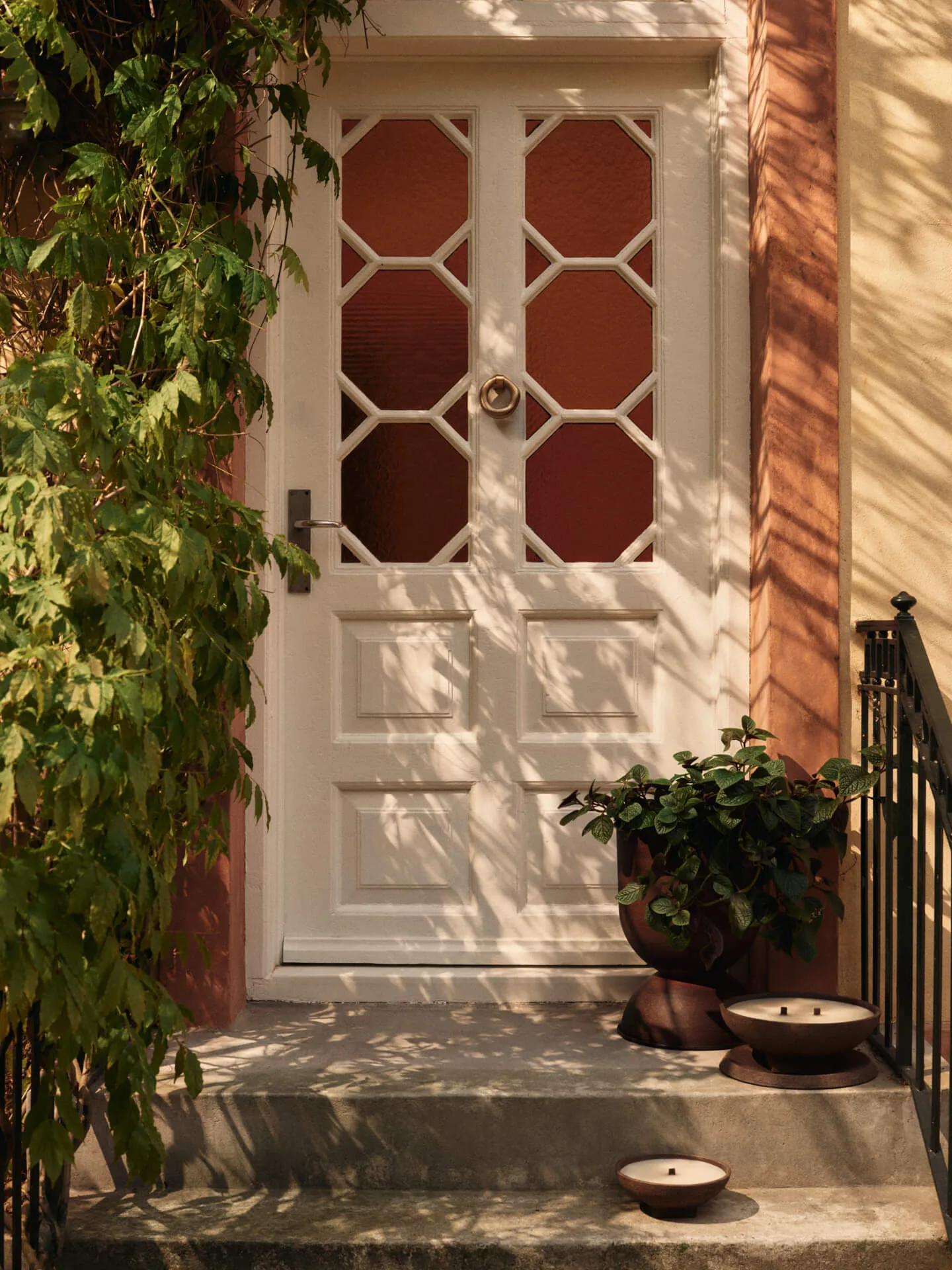 Hourglass krukke liten Ø30 cm, Rust Ferm Living