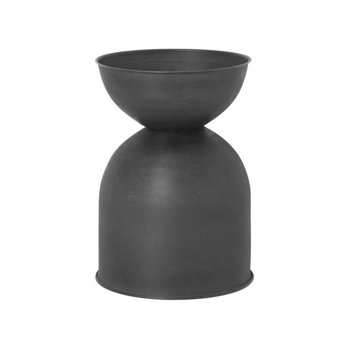 Hourglass krukke liten Ø30 cm - Svart-mørkegrå - Ferm Living