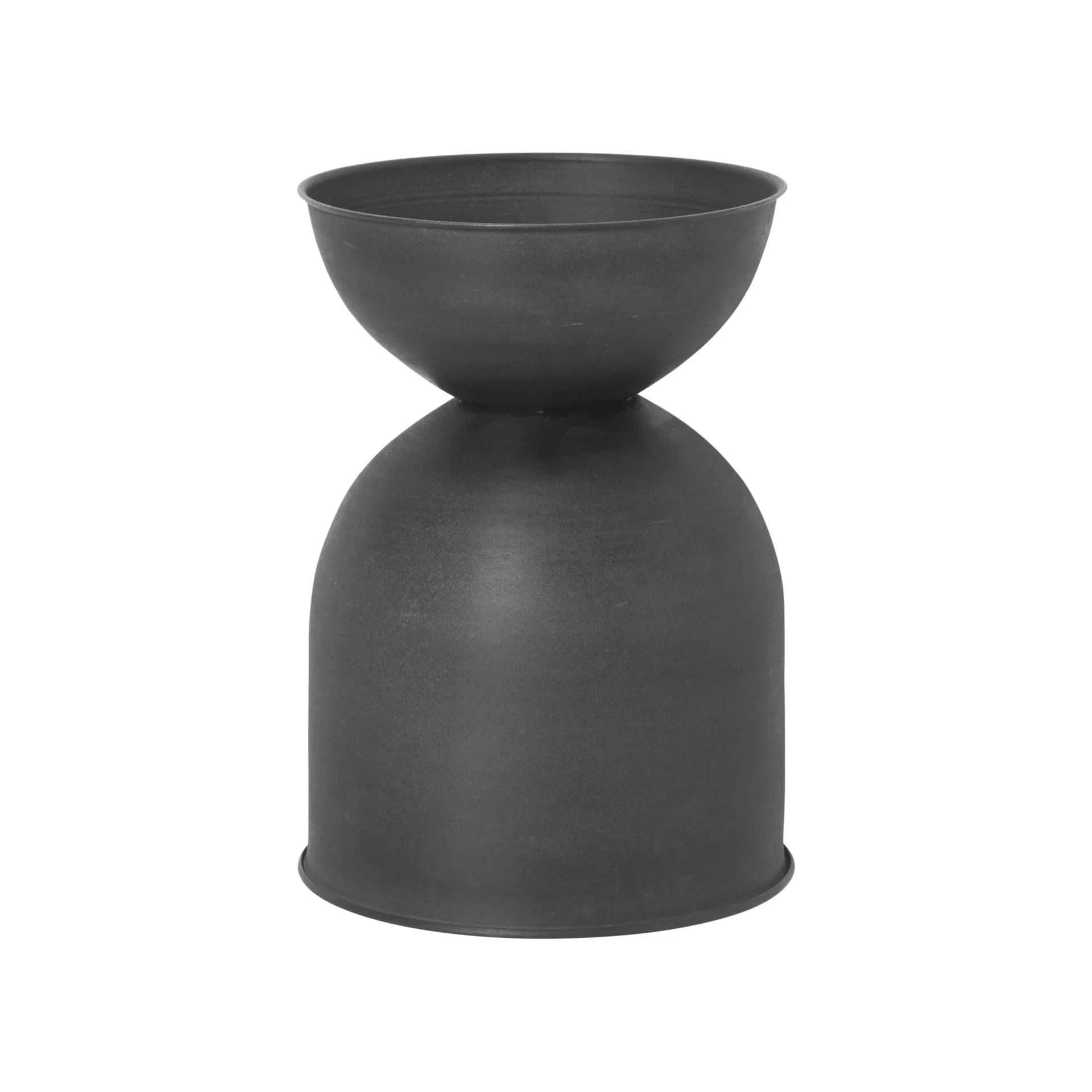 Hourglass krukke liten Ø31 cm, Svart-mørkegrå Ferm Living