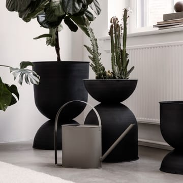 Hourglass krukke stor Ø50 cm - Svart-mørkegrå - Ferm Living