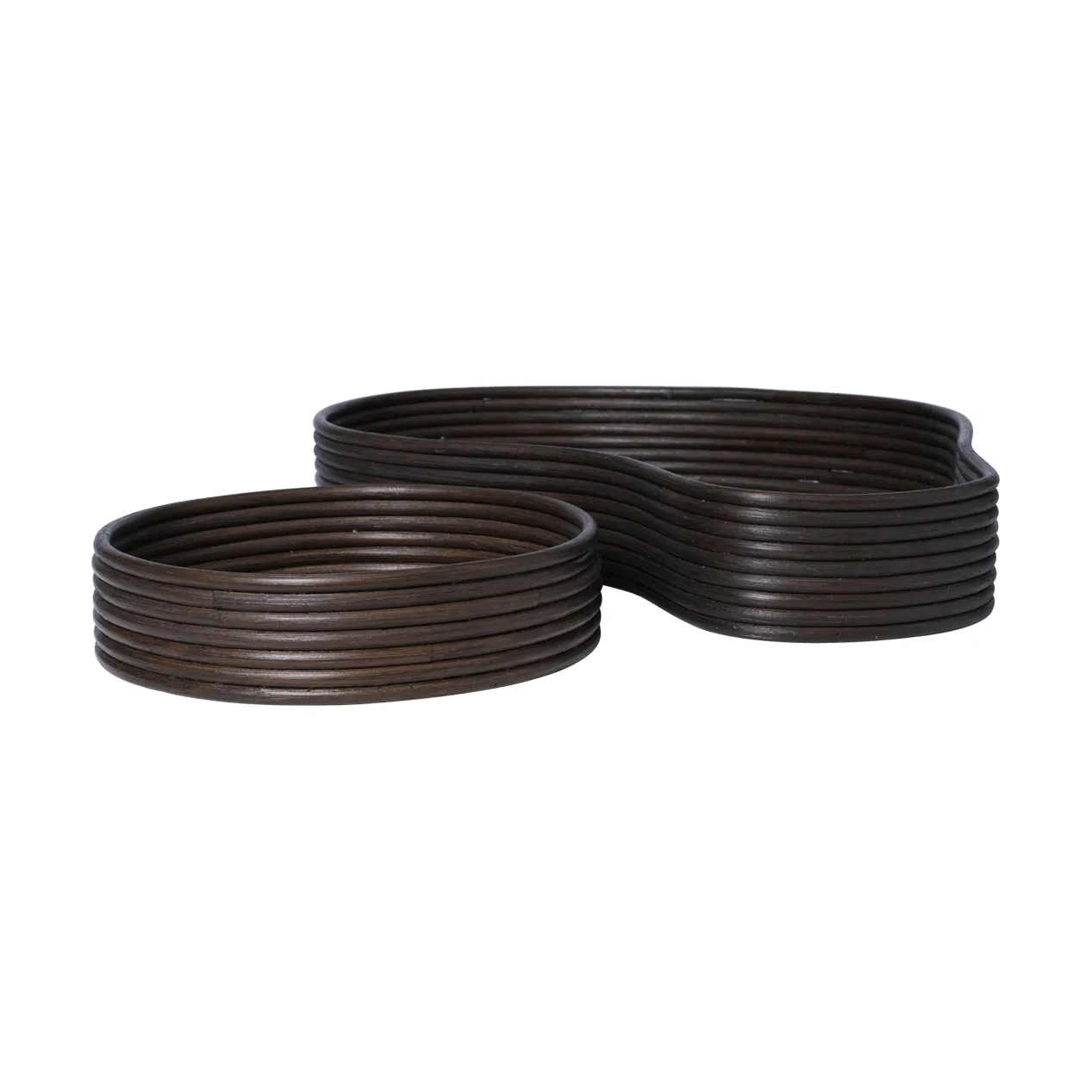 Isola brett 2 deler, Dark stained Ferm Living