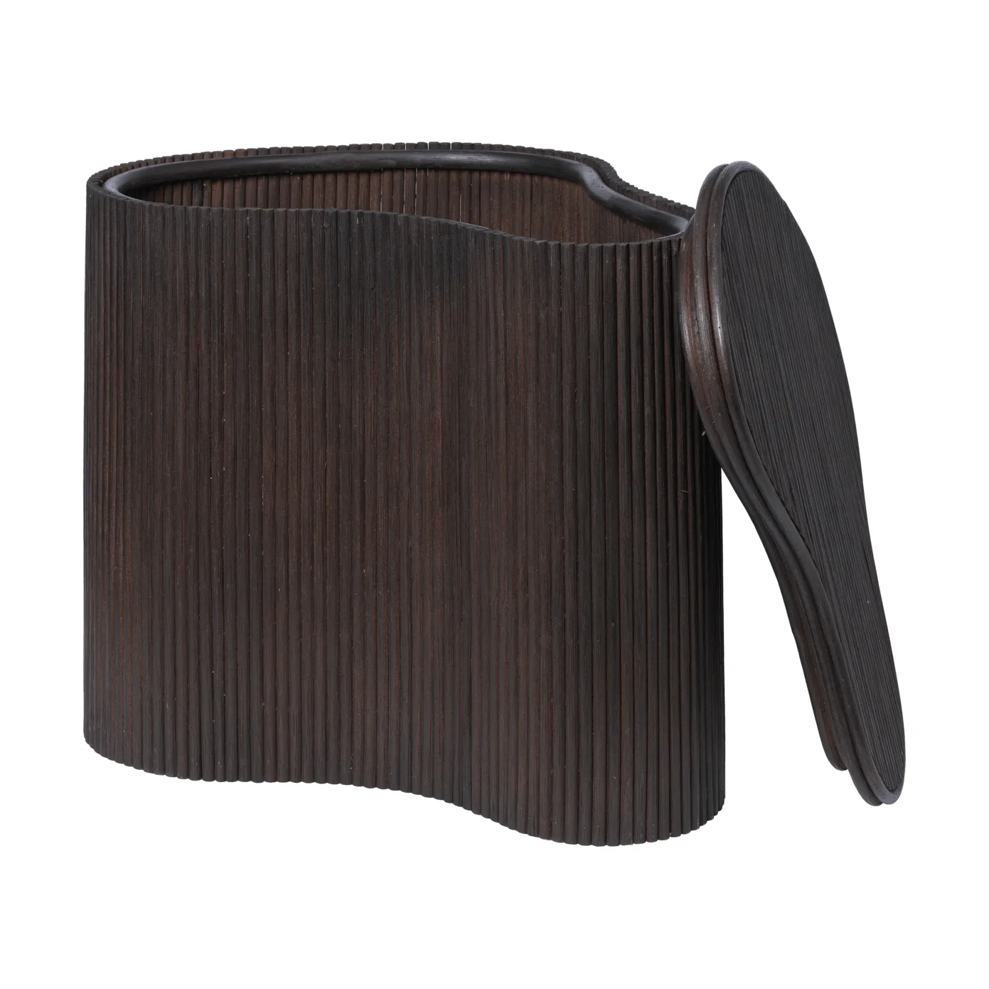 Isola sidebord med oppbevaring, Dark stained Ferm Living