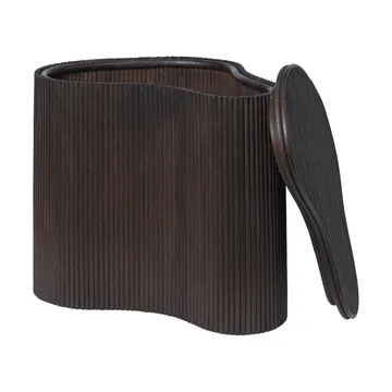 Isola sidebord med oppbevaring - Dark stained - Ferm Living