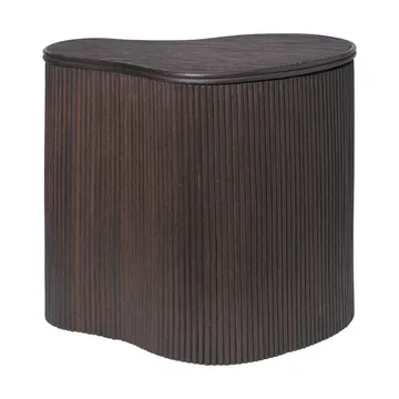 Isola sidebord med oppbevaring - Dark stained - Ferm Living