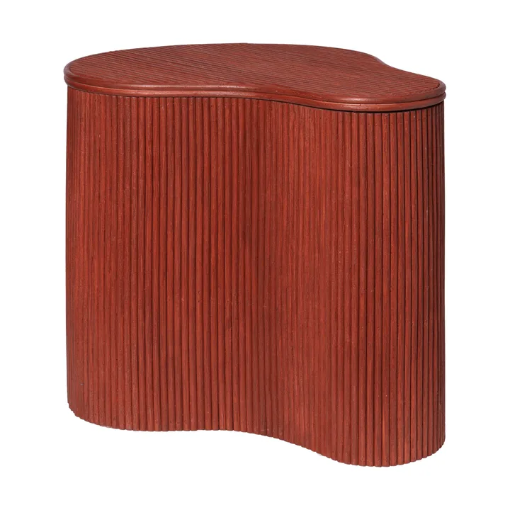 Isola sidebord med oppbevaring - Oxide red - Ferm Living