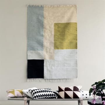 Kelim gulvteppe stort - squares - Ferm Living