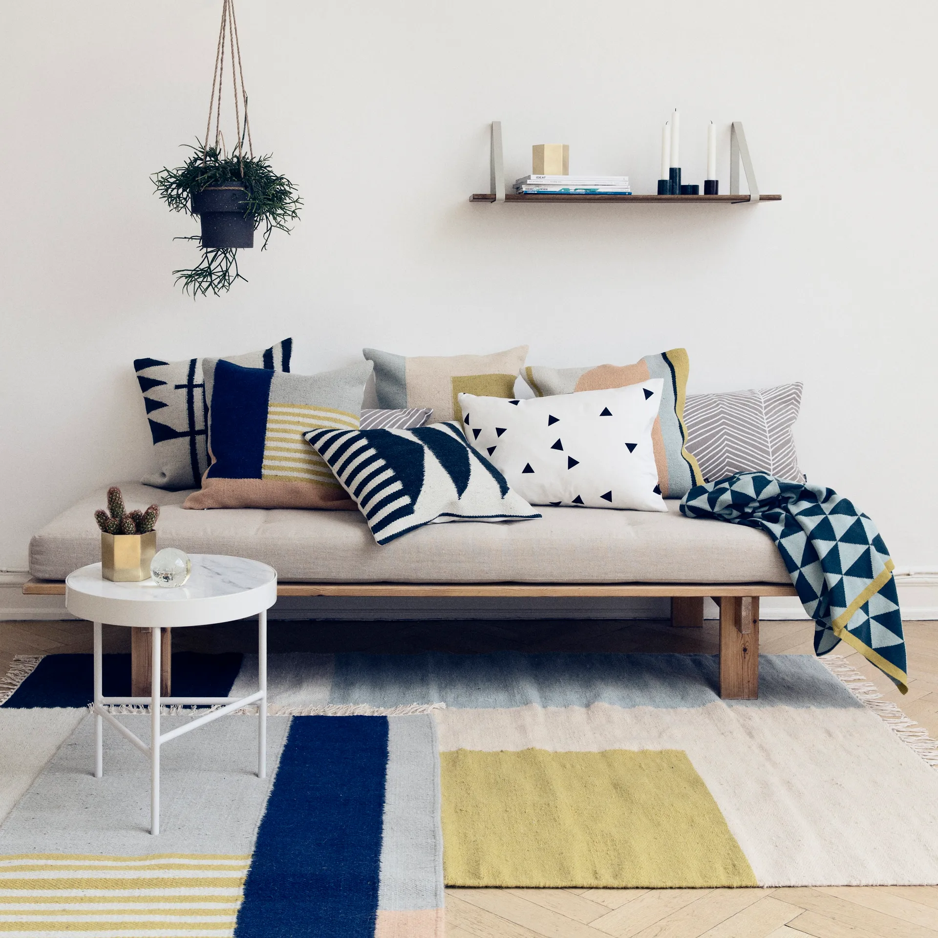 Kelim pute 50 x 50 cm, squares Ferm Living