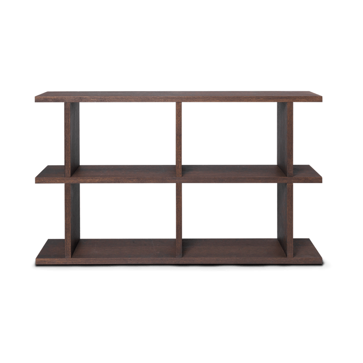 Kona bokhylle 2x2 - Dark stained - Ferm Living