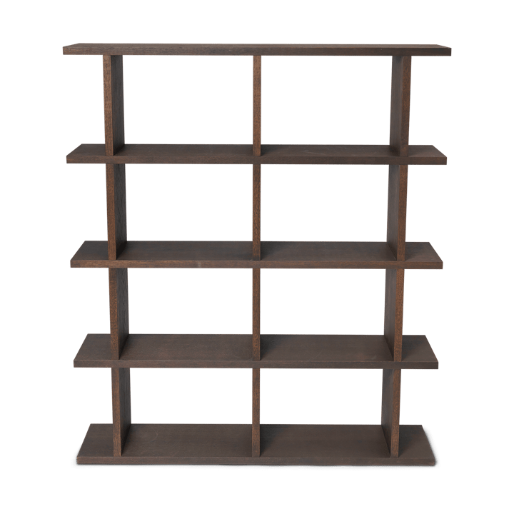 Kona bokhylle 2x4 - Dark stained - Ferm Living