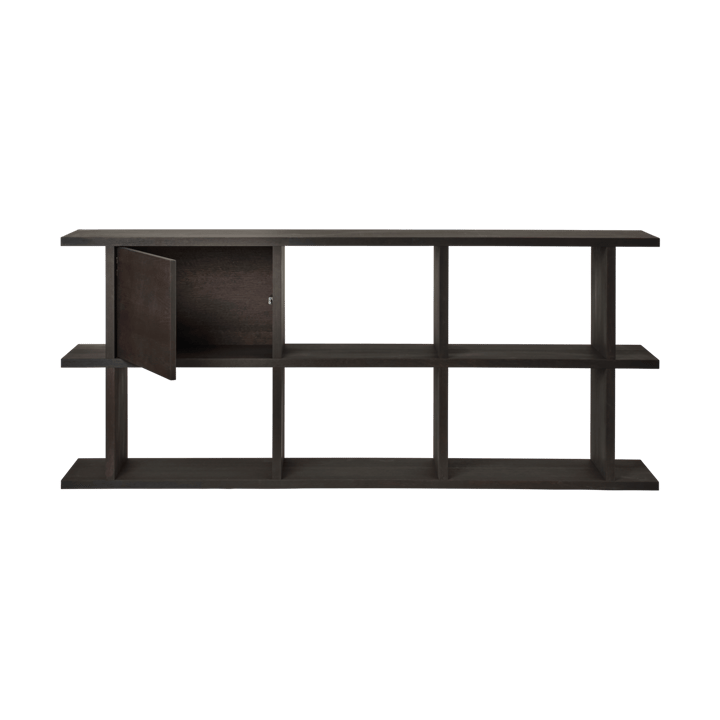 Kona bokhylle skapinnsats, Dark Stained Ferm Living