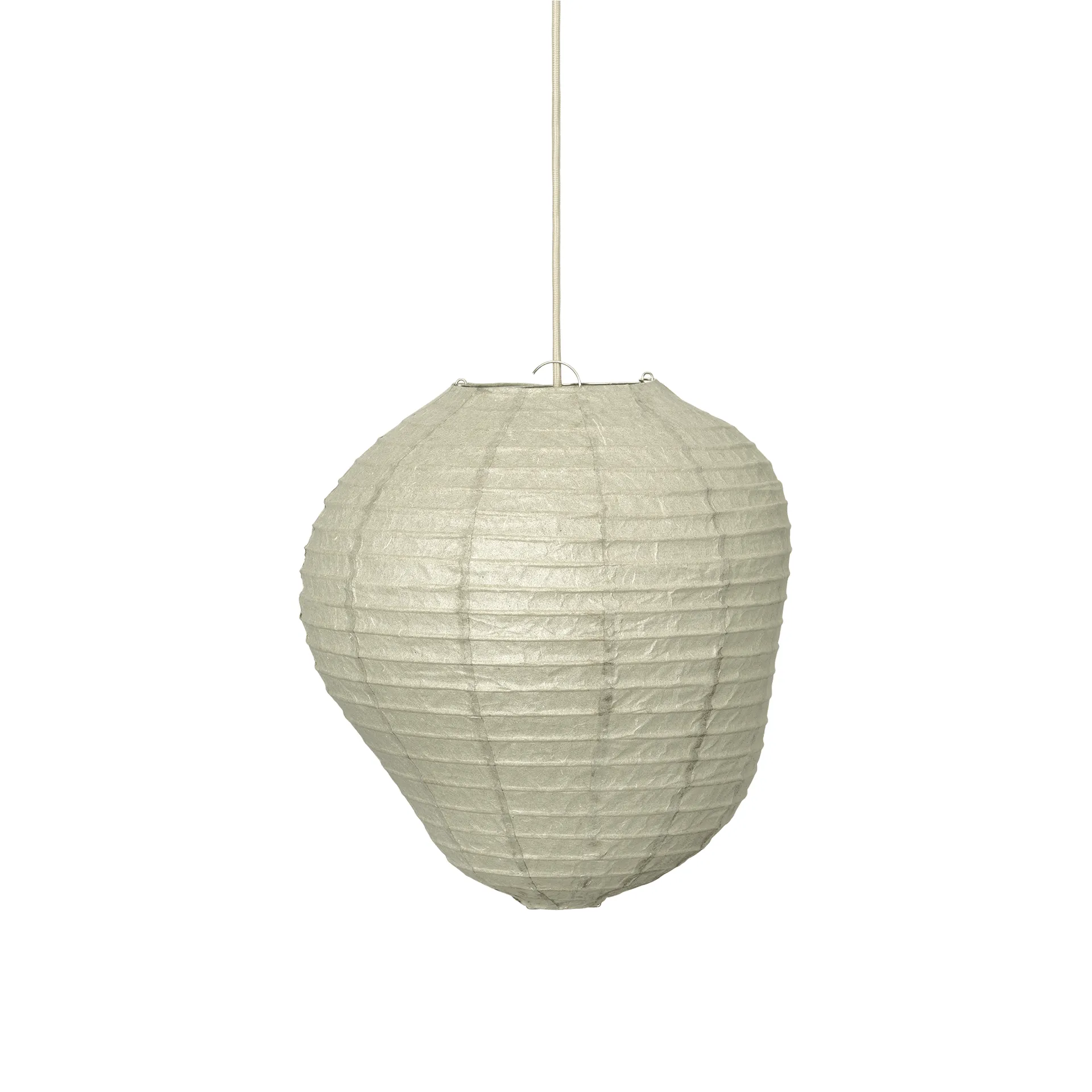 Kurbis lampeskjerm, 40 cm, Dark sage Ferm Living