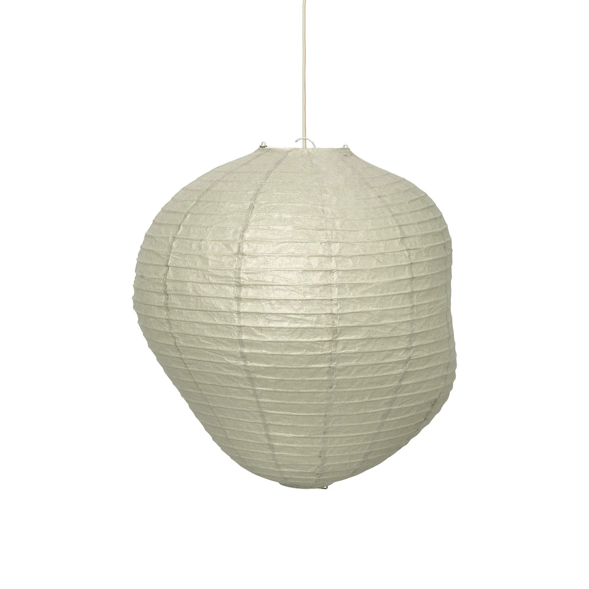 Kurbis lampeskjerm, 60 cm, Dark sage Ferm Living