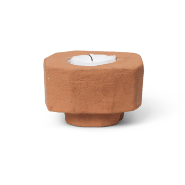 Kurinu lysestake - Terracotta - Ferm Living
