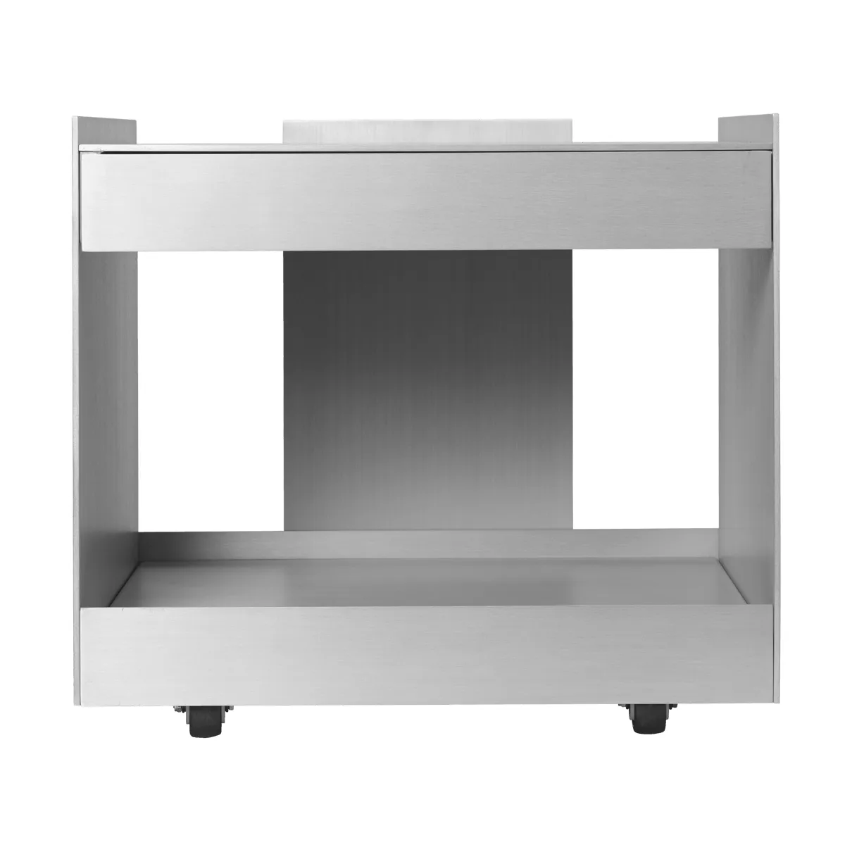 Lager serveringsvogn, Low, aluminium Ferm Living