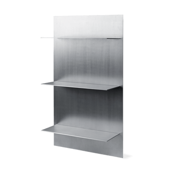 Lager vegghylle triple 55x100 cm - Aluminium - Ferm Living
