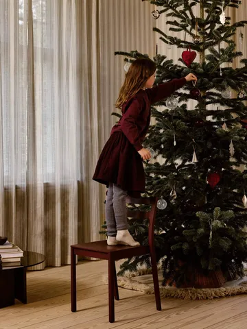 Leaf juletrepynt - Silver, 4-pakning - Ferm Living