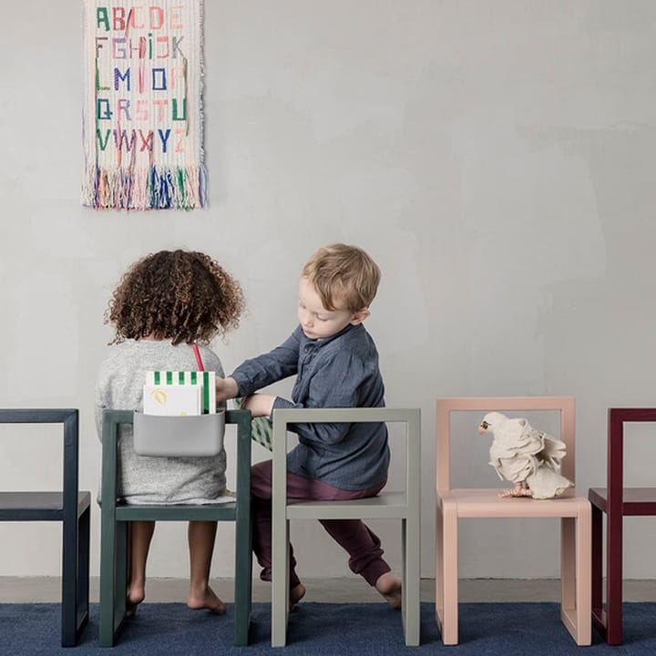 Little Architecht barnestol, Dark blue, askefinér Ferm Living