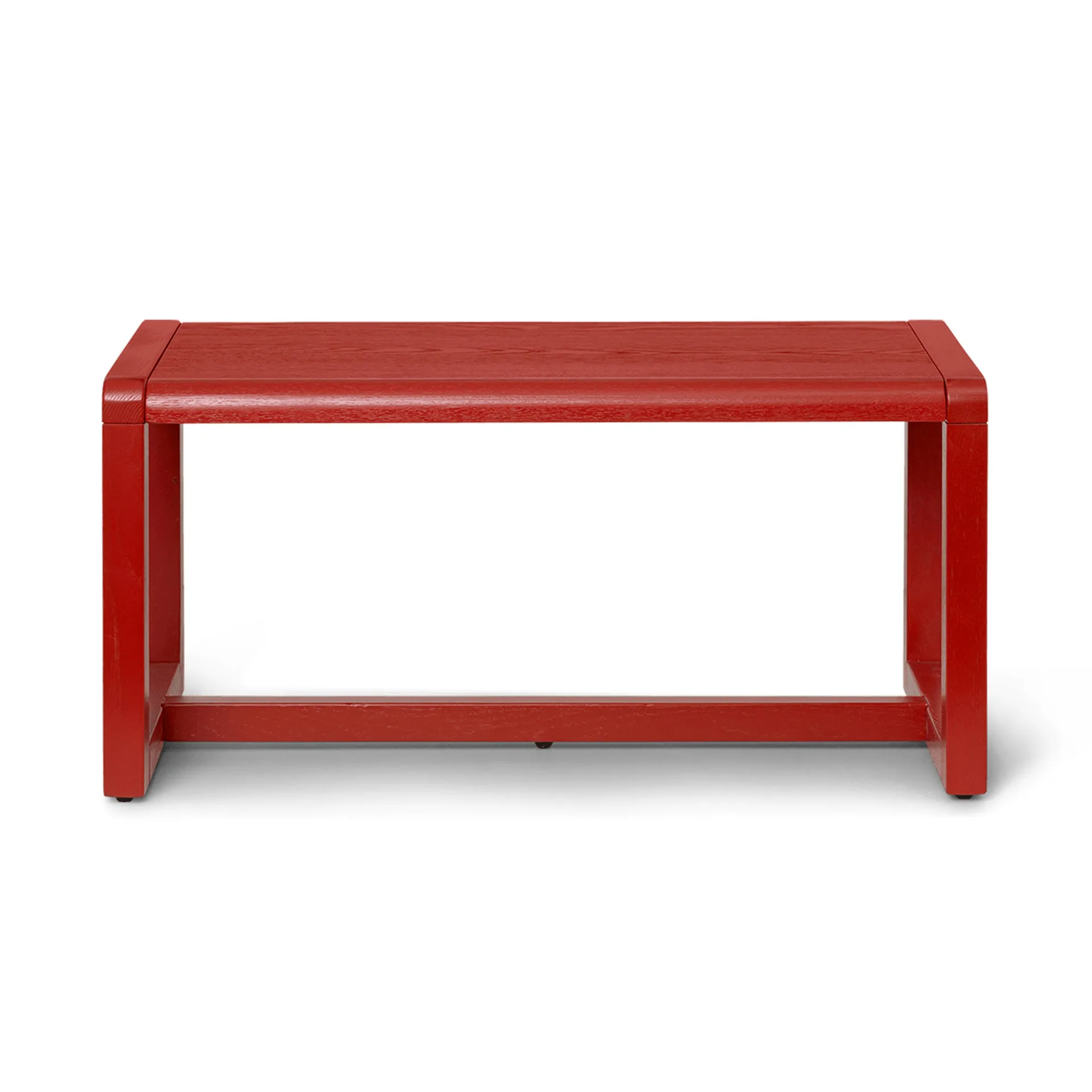 Little Architecht Bench benk, Poppy red Ferm Living