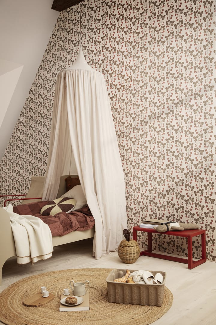 Little Architecht Bench benk, Poppy red Ferm Living