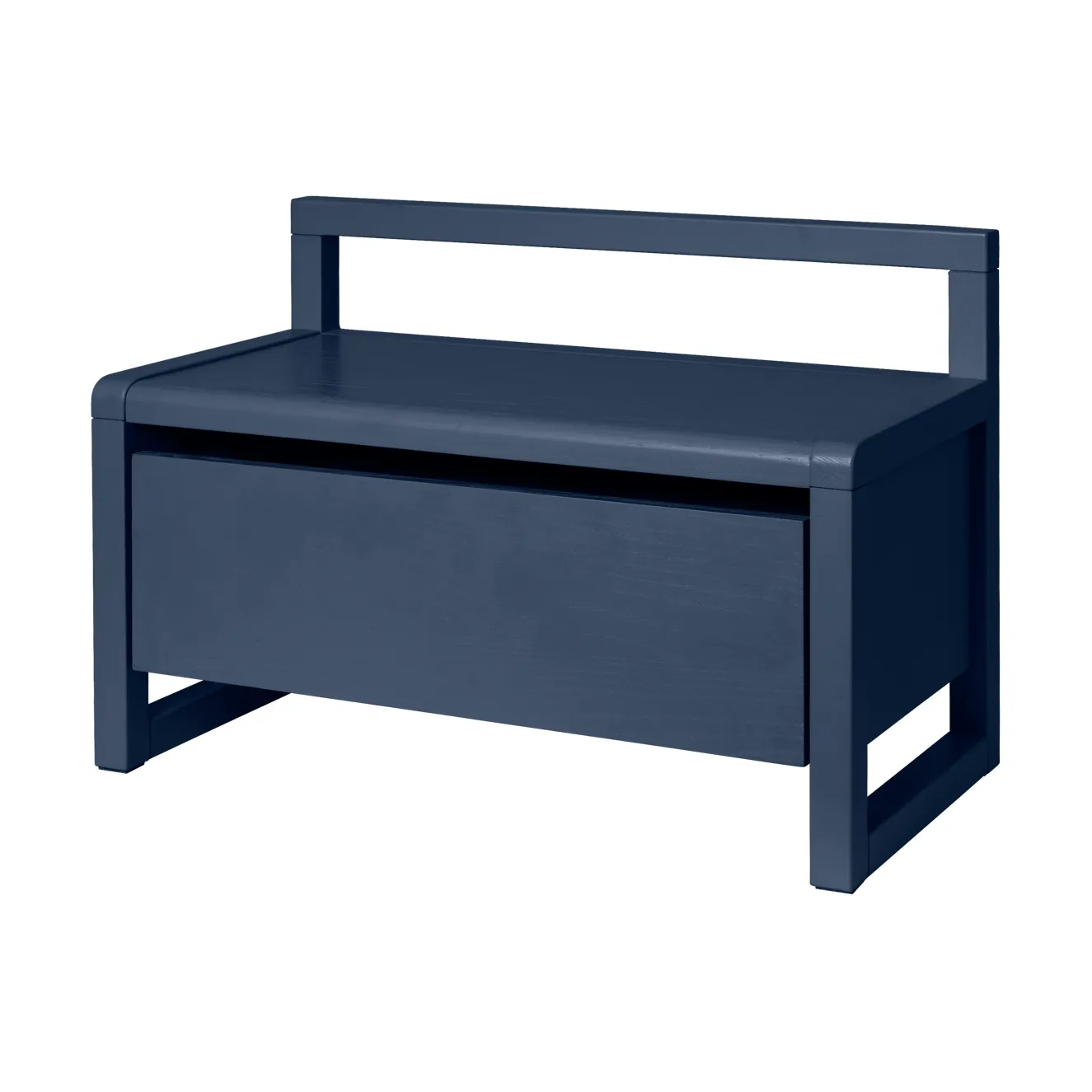 Little architect oppbevaringsbenk, Dark Blue, 60×30×41,2 cm Ferm Living