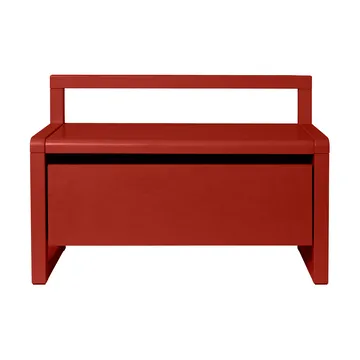 Little architect oppbevaringsbenk - Poppy Red, 60x30x41,2 cm - Ferm Living