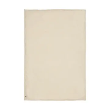 Lunden pledd - Off-white-dark chocolate, 80x110 cm - Ferm Living