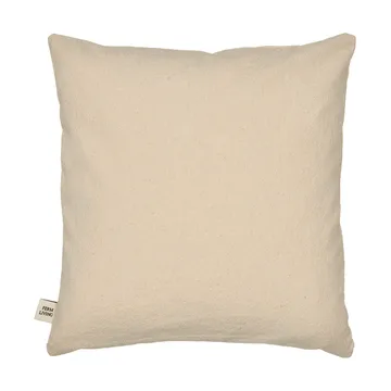 Lunden pute - Off-white-dark chocolate, 30x30 cm - Ferm Living