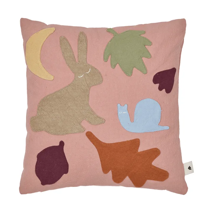 Lunden pute - Rose-multi, 30x30 cm - Ferm Living