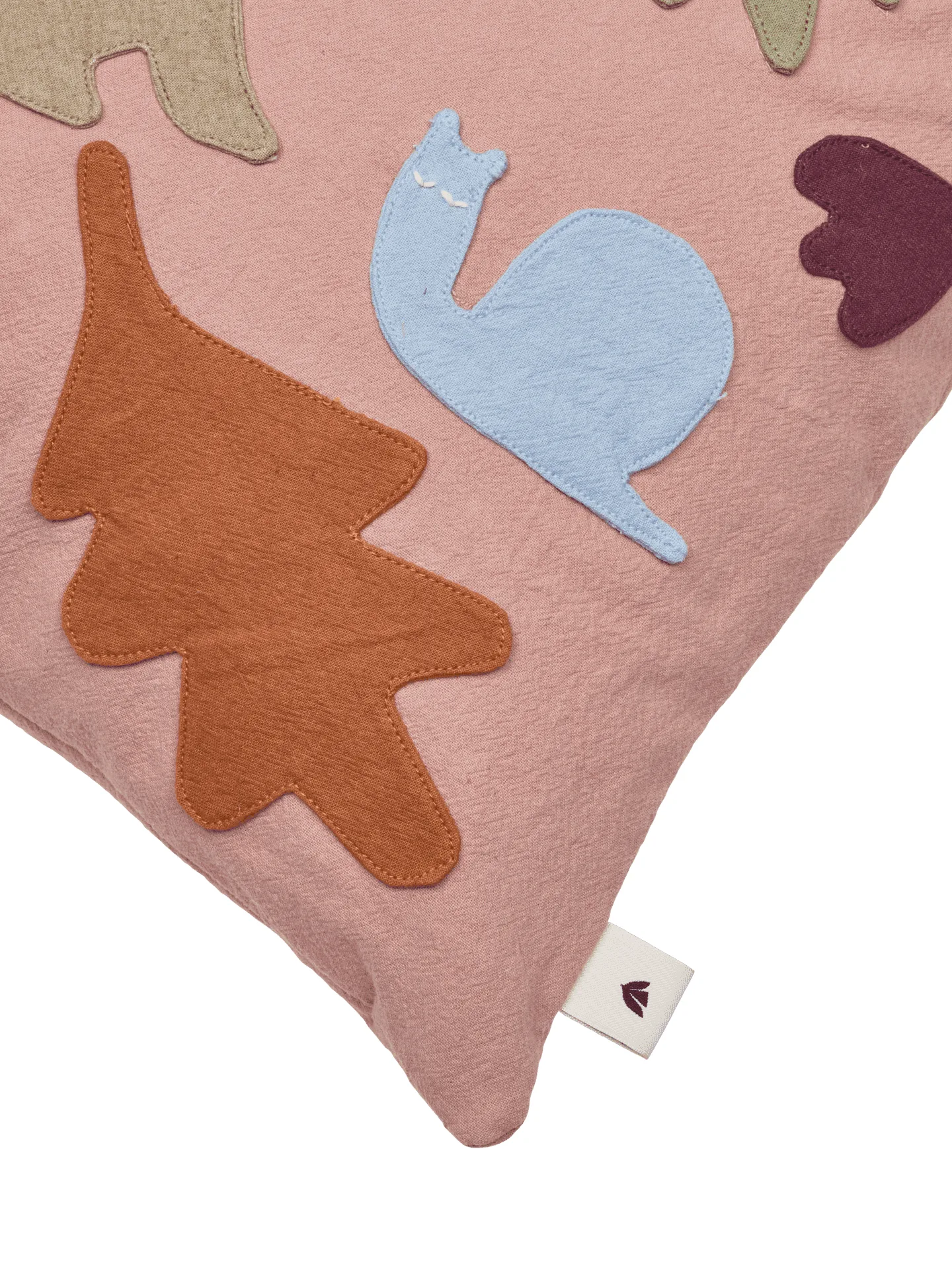 Lunden pute, Rose-multi, 30x30 cm Ferm Living