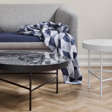 Marble Table sofabord - marmor svart, medium, svart stativ - Ferm Living