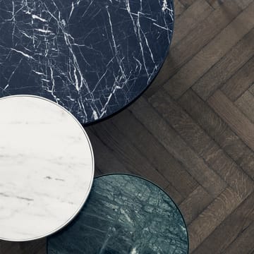 Marble Table sofabord - marmor svart, medium, svart stativ - Ferm Living