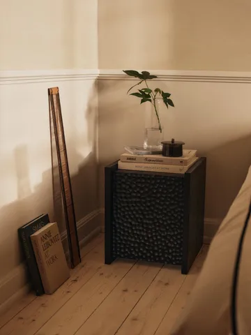 Marnen krukke med lokk - Carob brown, Ø11x9 cm - Ferm Living