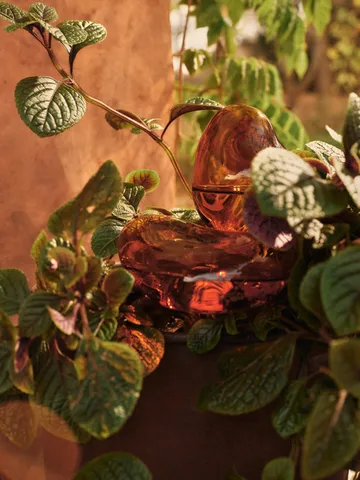 Mercury vanningskule 2 deler - Amber, 12x18,5 cm - Ferm Living