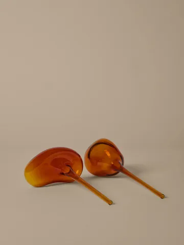 Mercury vanningskule 2 deler - Amber, 12x18,5 cm - Ferm Living