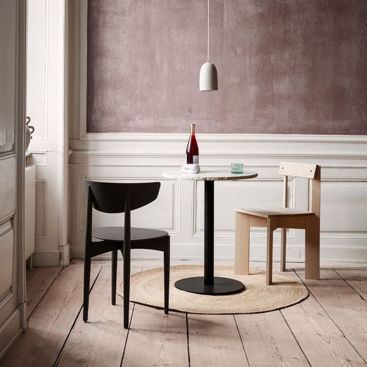 Mineral kafébord, hvit, marmor bianco curia Ferm Living