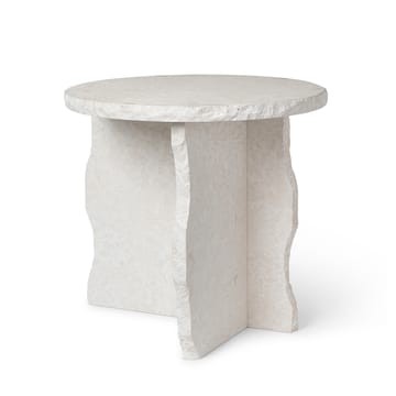 Mineral Sculptural bord Ø 52 cm - Bianco Curia - Ferm Living
