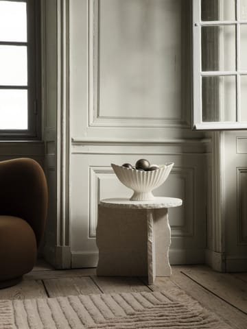 Mineral Sculptural bord Ø 52 cm - Bianco Curia - Ferm Living