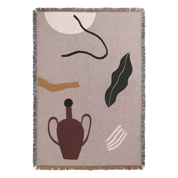 Mirage pledd 120x170 cm - Grey - Ferm Living