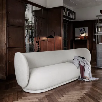 Mirage pledd 120x170 cm - Grey - Ferm Living