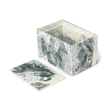 Mist oppbevaringsboks 10x15 cm - Emerald-off white - Ferm Living