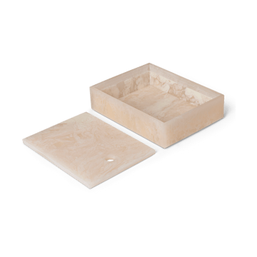 Mist oppbevaringsboks 15x20 cm - Pearl - Ferm Living