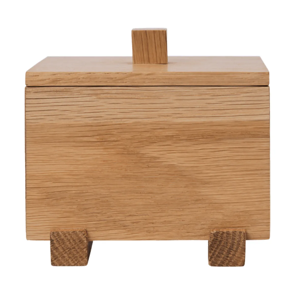 Moku ask, Ubehandlet eik, 10x11x9,5 cm Ferm Living