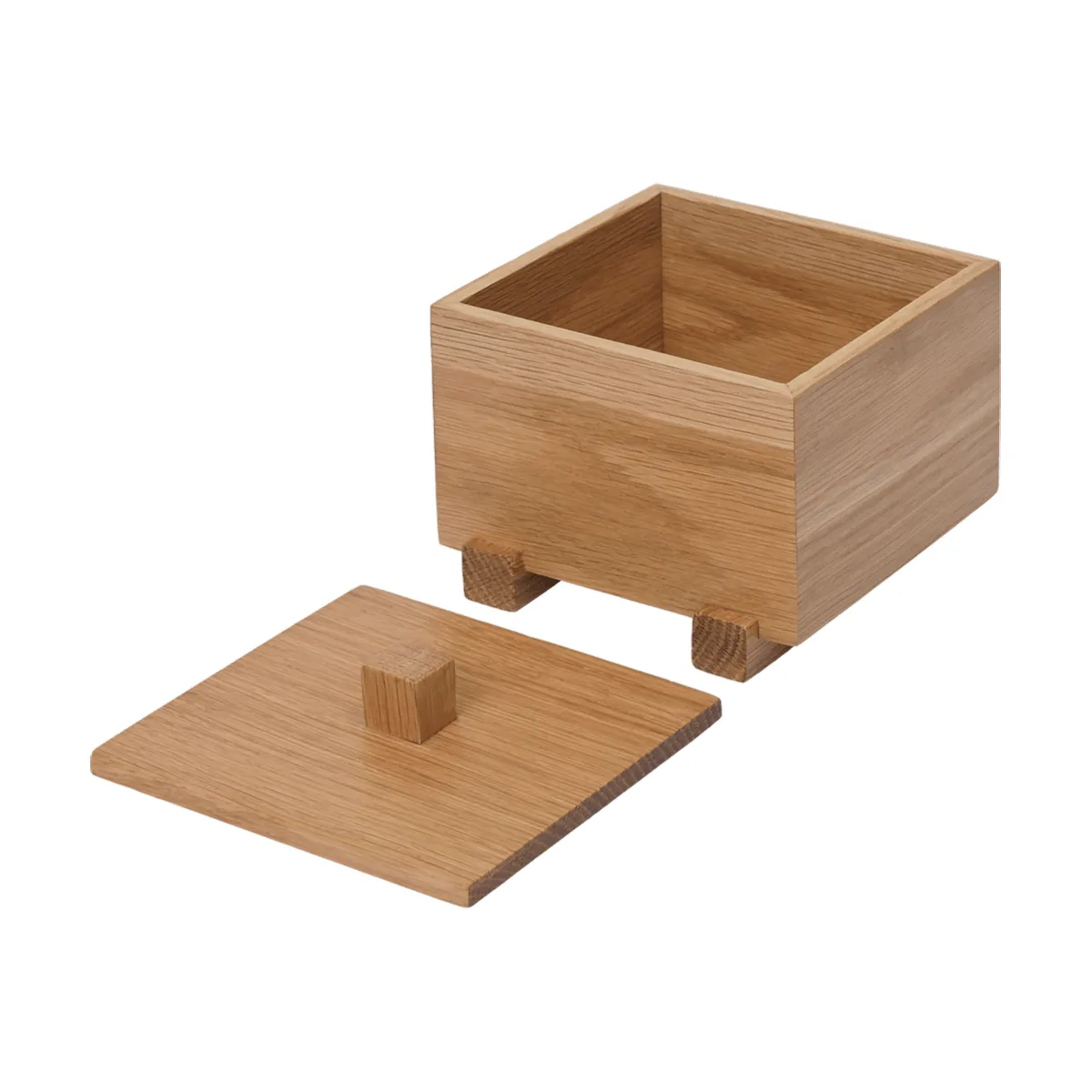 Moku ask, Ubehandlet eik, 10x11x9,5 cm Ferm Living