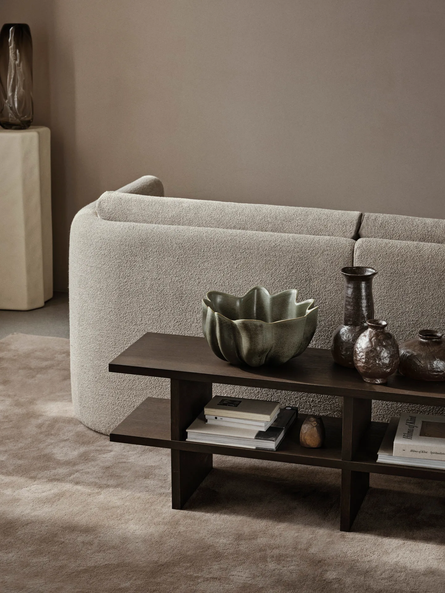 Nium skål Ø36 cm, Dark Sage Ferm Living