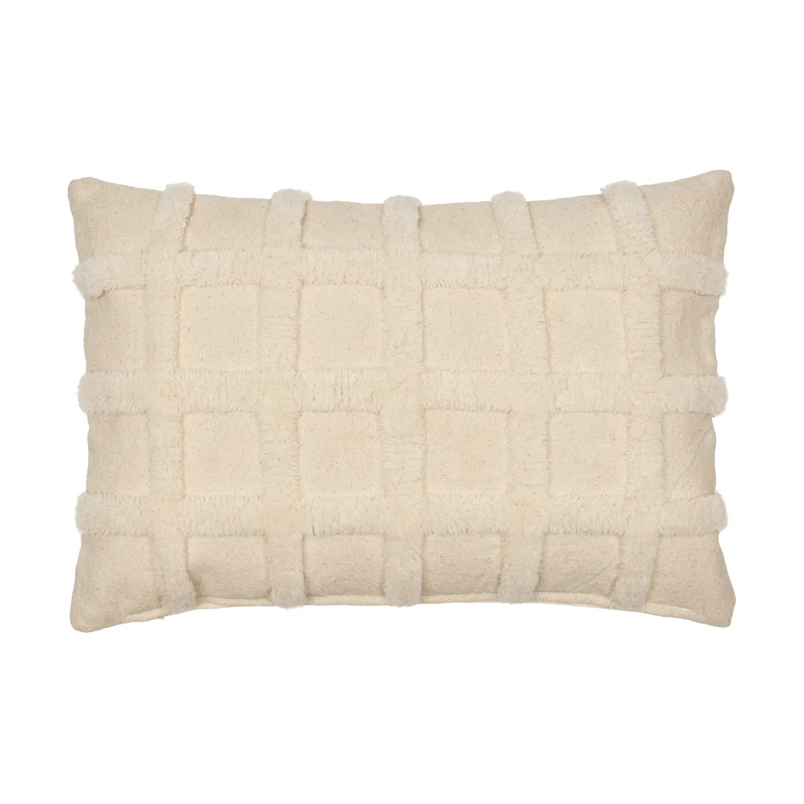 Norte grid pute, Off white, 40x60 cm Ferm Living